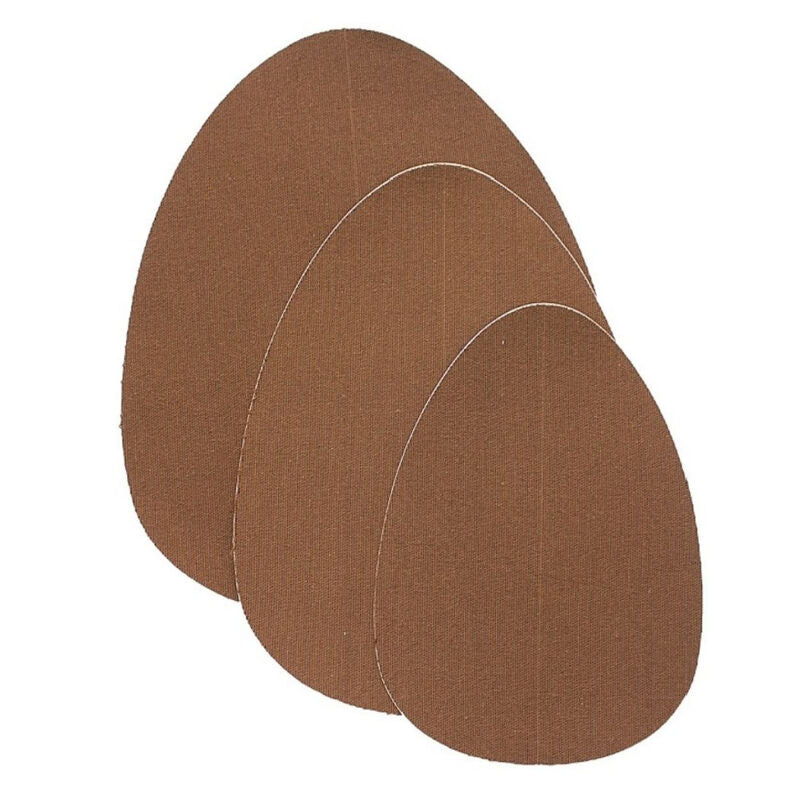 BYE-BRA - BRYSTFORSTORKENDE + 3 PAR SATIN BRUN SKOPE F/H