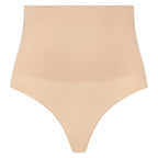 BYE-BRA - THONG-STIL SØMLØS BÆLTE BEIGE STØRRELSE XL