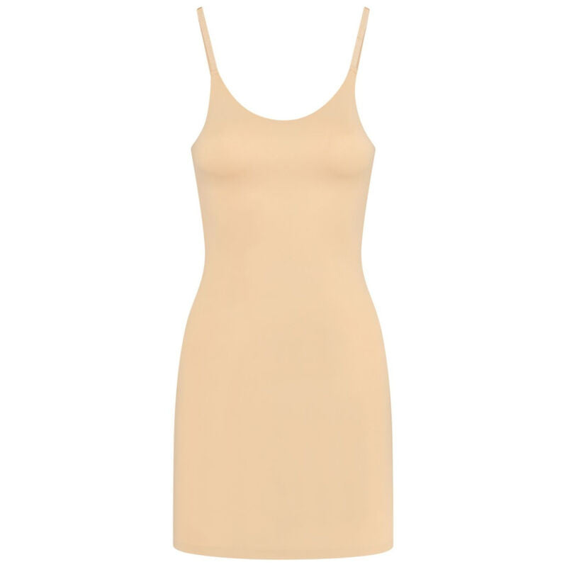 BYE-BRA - ENKEL KJOLE USYNLIG BEIGE STØRRELSE L