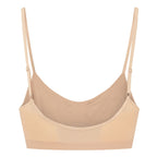 BYE-BRA - MEDIUM KONTROL-BH SØMLØS BEIGE STØRRELSE XXL