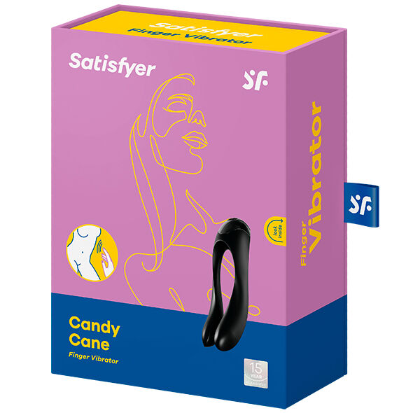 SATISFYER - CANDY CANE FINGERVIBRATOR SORT