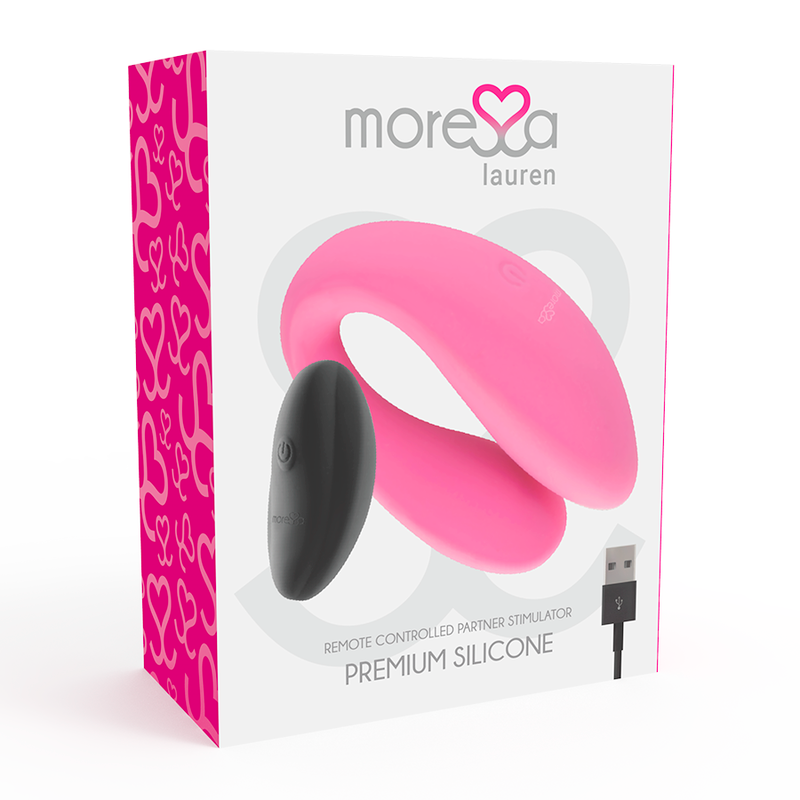 MORESSA - LAUREN FJERNBETJENINGSSTIMULATOR TIL PAR