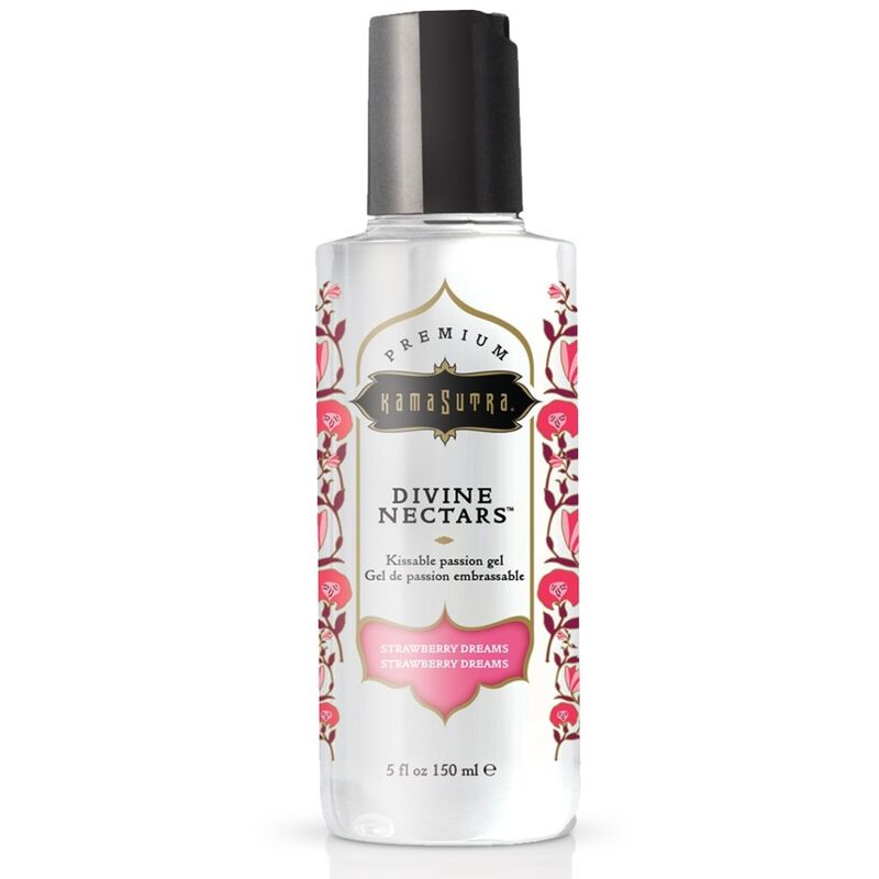 KAMASUTRA - DIVINE NECTARS JORDBÆRDRØM GLIDEMIDDEL 150 ML