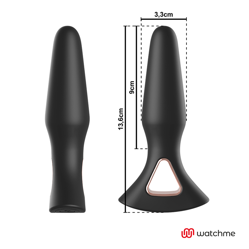 ANBIGUO - WATCHME FJERNBETJENING VIBRATOR ANALPLUG ALEXANDRU