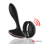 ANBIGUO - WATCHME FJERNBETJENING VIBRATOR ANALPLUG VERNET