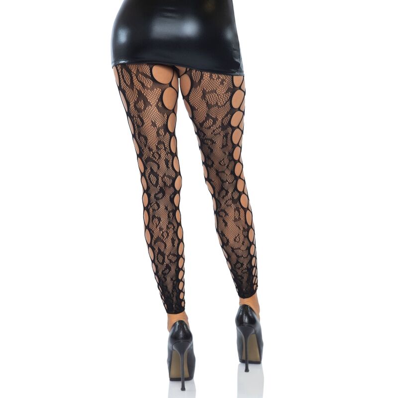 LEG AVENUE - FODLESS SKYLDLESS TIGHTS ÉN STØRRELSE