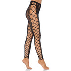 LEG AVENUE - FODLESS SKYLDLESS TIGHTS ÉN STØRRELSE