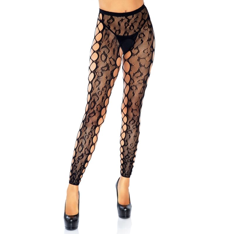 LEG AVENUE - FODLESS SKYLDLESS TIGHTS ÉN STØRRELSE
