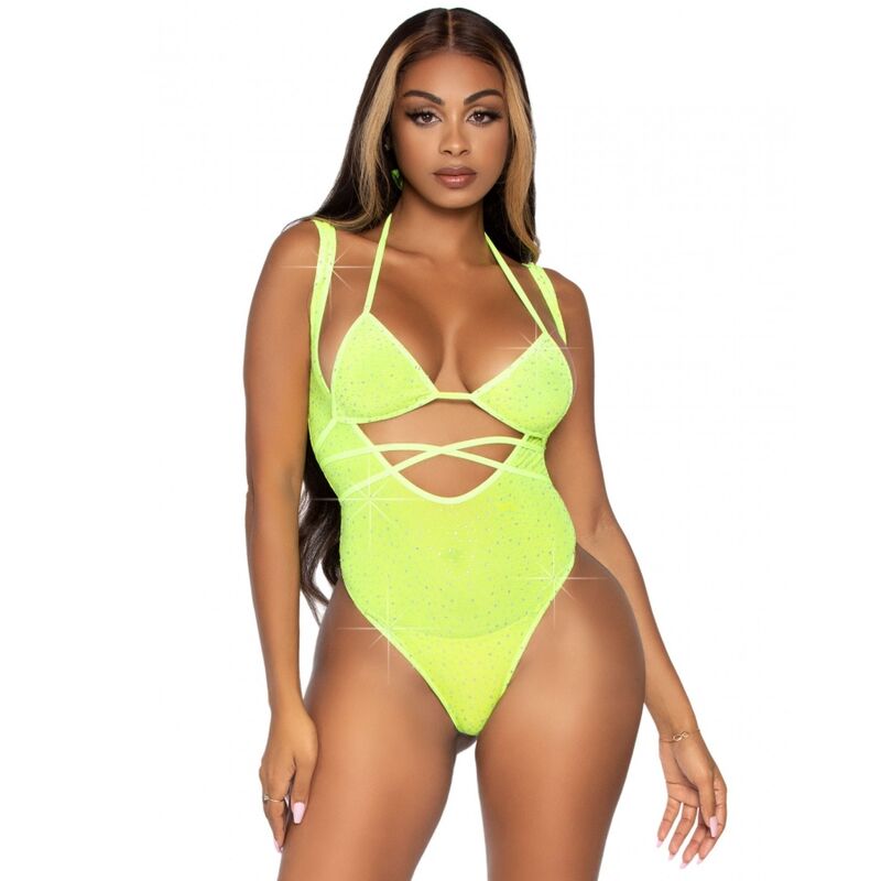 LEG AVENUE - BIKINITOP OG BODYSUIT ÉN STØRRELSE