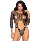 LEG AVENUE - TOPBODY MED THRING BAG ÉN SIZE - SORT