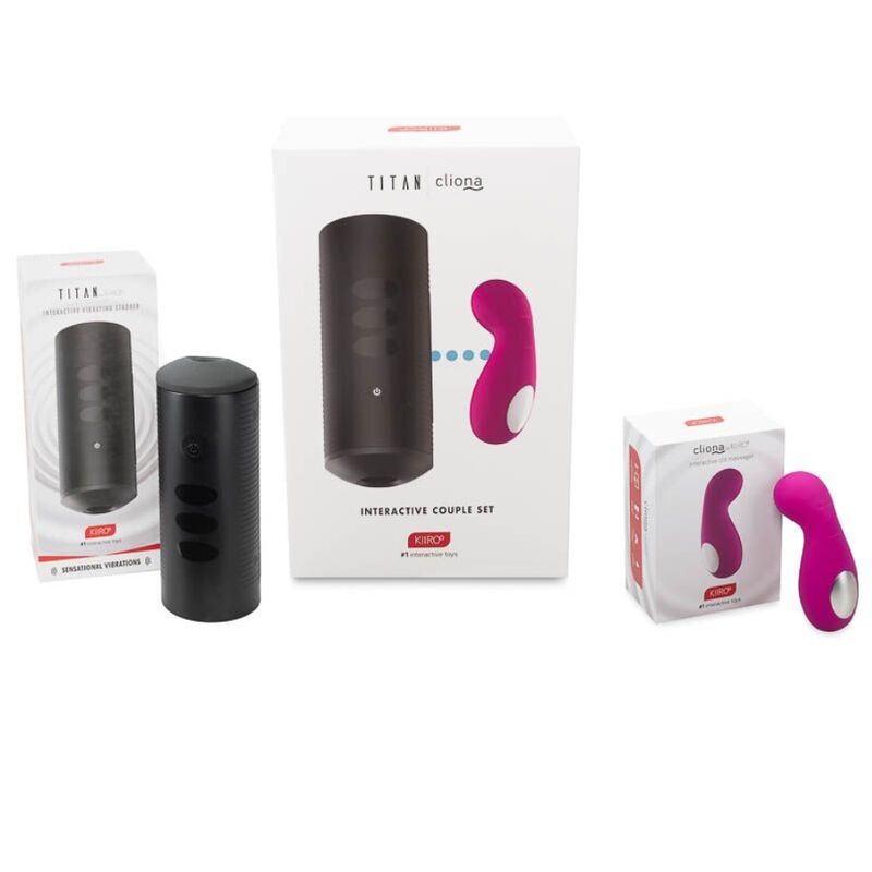 KIIROO - TITAN OG CLIONA LILAC PAR-SÆT