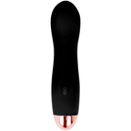 DOLCE VITA - GENOPLADELIG VIBRATOR ONE SORT 7 HASTIGHEDER