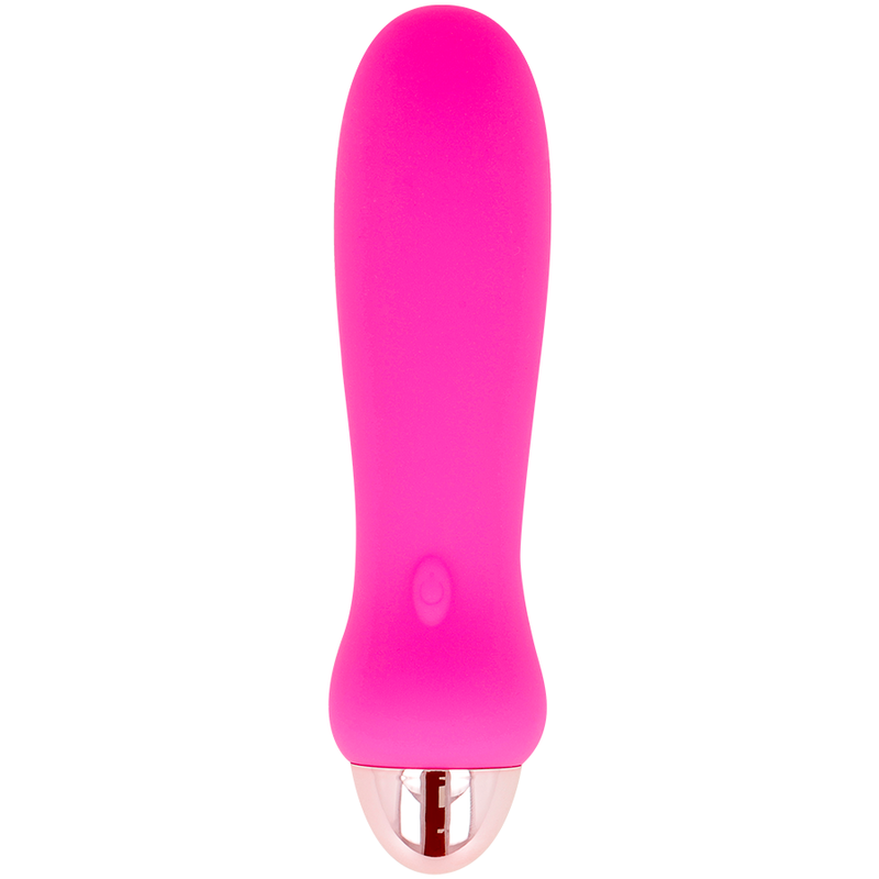 DOLCE VITA - GENOPLADELIG VIBRATOR FEM LYSERADE 7 HASTIGHEDER
