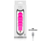 DOLCE VITA - GENOPLADELIG VIBRATOR SEKS LYSERADE 7 HASTIGHEDER