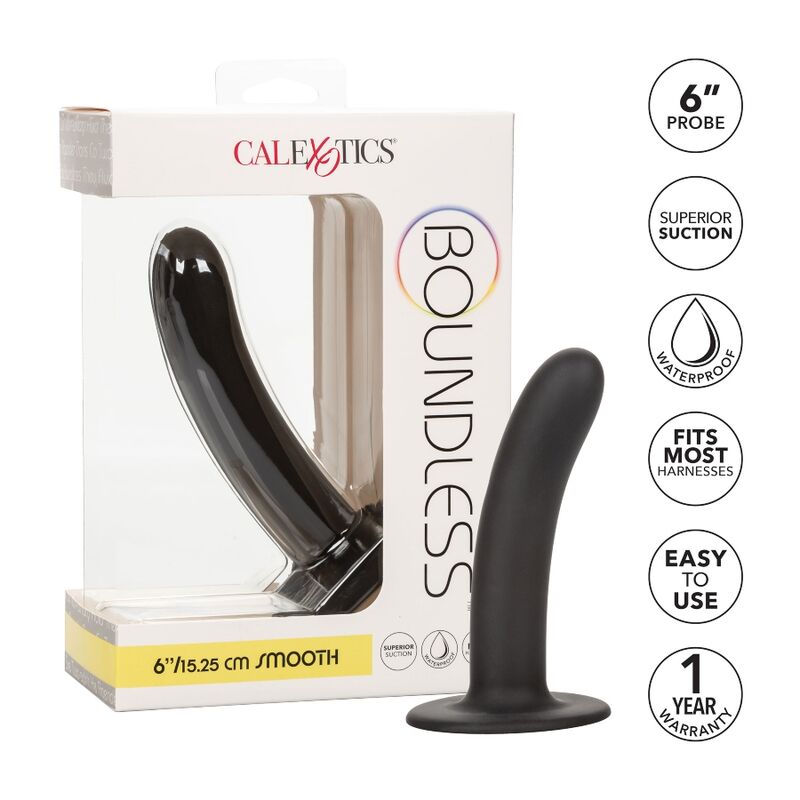CALEXOTICS - BOUNDLESS DILDO 15,25 CM SELEKOMPATIBEL GLAT