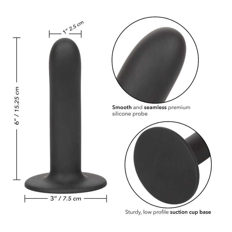 CALEXOTICS - BOUNDLESS DILDO 15,25 CM SELEKOMPATIBEL GLAT