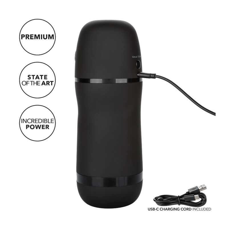 CALEXOTICS - OPTIMAL POWER VIBRERENDE SUGE-MASTURBATOR