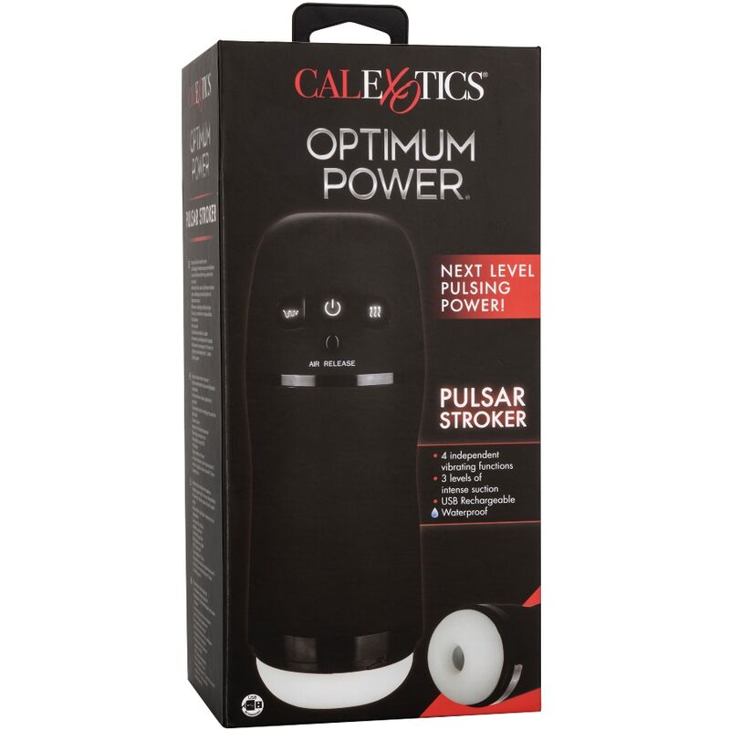 CALEXOTICS - OPTIMAL POWER VIBRERENDE SUGE-MASTURBATOR