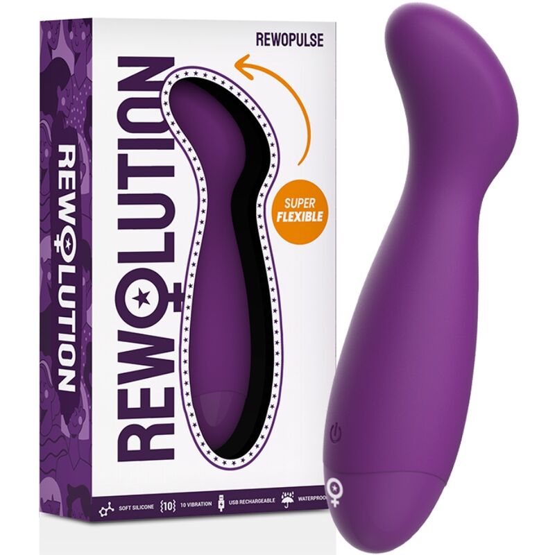 REWOLUTION - REWOPULSE FLEKSIBEL VIBRATOR G-PUNKTS STIMULATOR