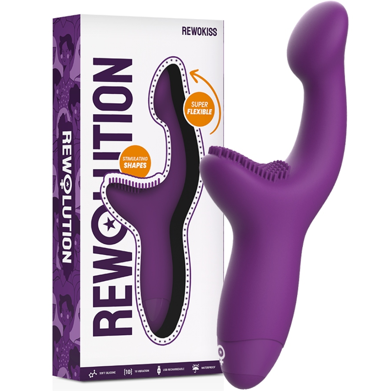 REWOLUTION - REWOKISS VIBRATORPUNKT TIL STIMULATOR