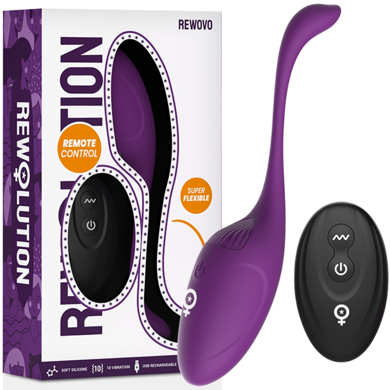 REWOLUTION - REWOVO ÆGVIBRATOR FJERNBETJENING