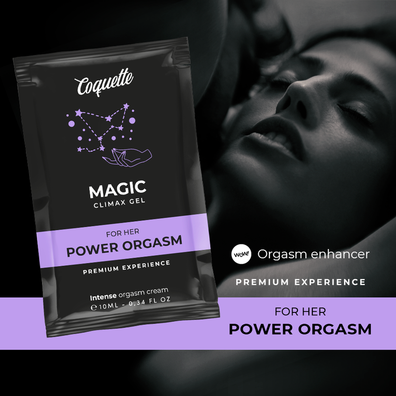 COQUETTE CHIC DESIRE - POCKET MAGIC CLIMAX GEL TIL HENDES ORGASMEFORSKERENDE GEL 10 ML