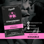 COQUETTE CHIC DESIRE - JORDBÆR VANDBASERET KYSSEGLIDEMIDDEL I LOMME 10 ML