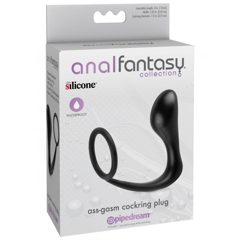 ANAL FANTASI - RØV-GASM PENIS RING