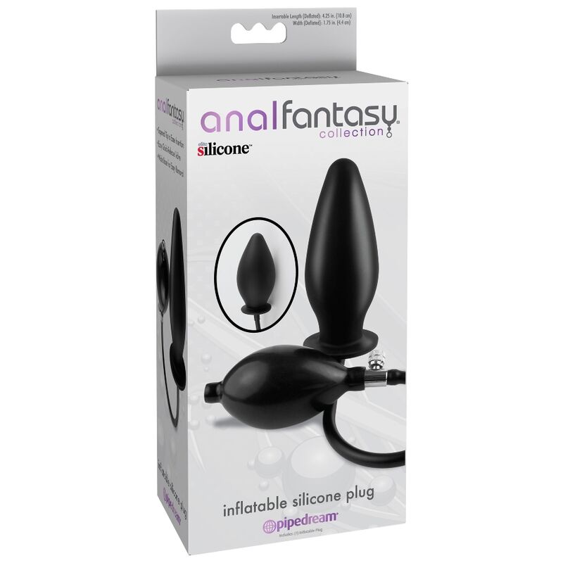 ANAL FANTASY - OPPUSTELIG SILIKONEPLUG