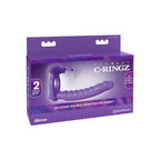 FANTASY C-RINGZ - SILIKONE DOBBELTVIBRATOR KANIN
