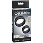 FANTASY C-RINGZ - MAKSIMAL/BREDDE SILIKONERINGE