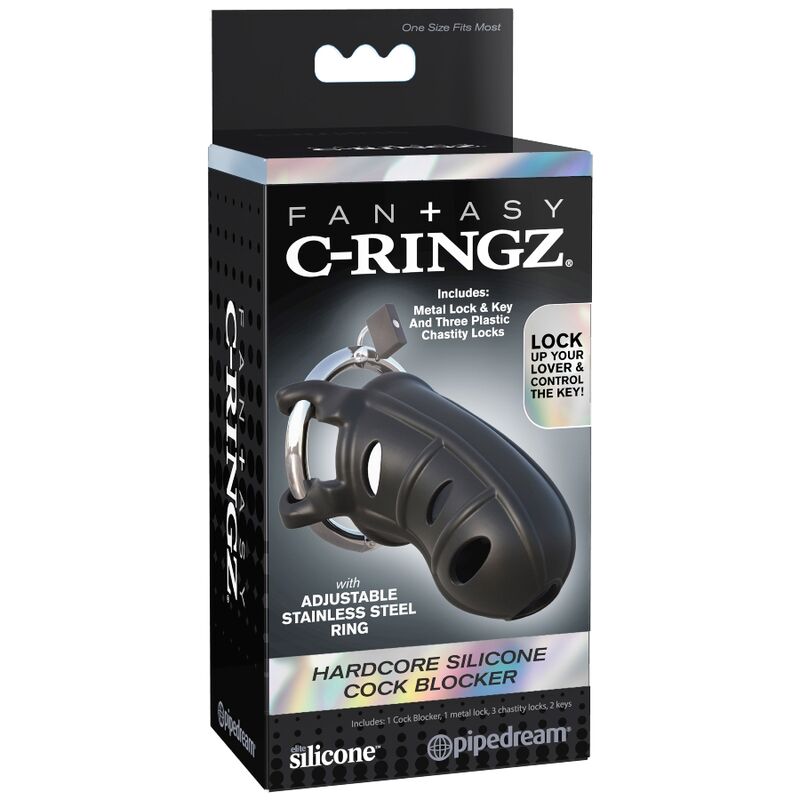 FANTASY C-RINGZ - EKSTREM SILIKONE PIKBLOKKER