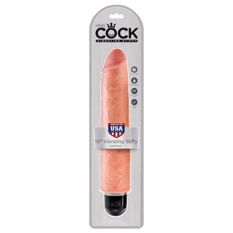 KONGEHANE - 25,4 CM VIBRERENDE STIFT KØD