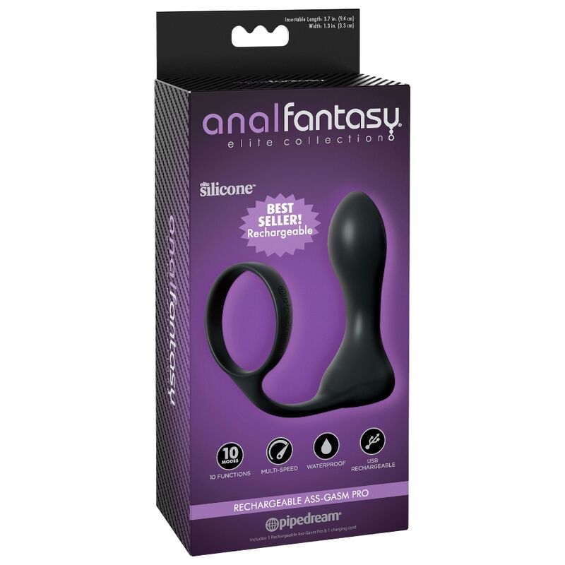 ANAL FANTASY ELITE COLLECTION - GENOPLADELIG RØV-GASM PRO