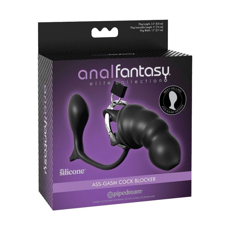 ANAL FANTASY ELITE COLLECTION - RØV-GASM PIKBLOKKER