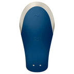 SATISFYER - DOUBLE LOVE LUXURY PARTNER VIBRATOR BLÅ