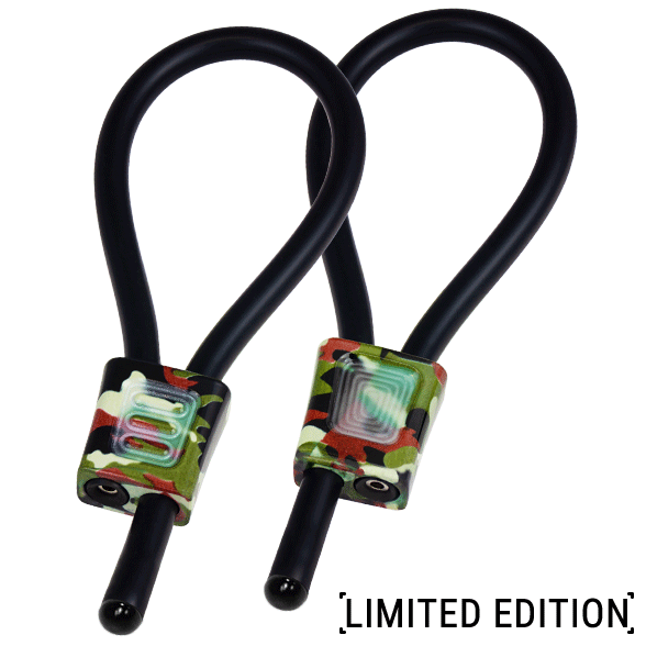 ELECTRASTIM - PRESTIGE ELECTRALOOPS JUSTERBARE PINRINGE MED CAMOUFLAGE