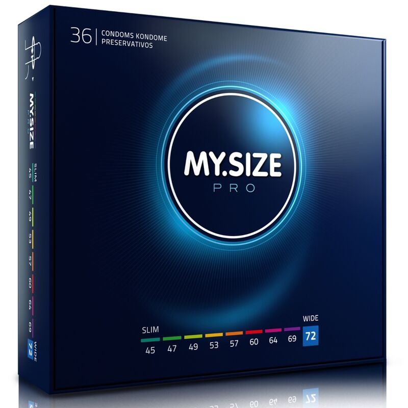 MY SIZE - PRO KONDOMER 72 MM 36 ENHEDER