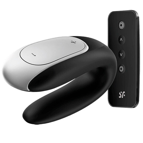 SATISFYER - DOUBLE SJOV PARTNER VIBRATOR SORT