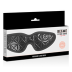 BEGME - SORT UDGAVE PREMIUM BLINDMASKE MED NEOPRENFOR