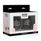 BEGME - SORT UDGAVE PREMIUM ANKELMANCHETTER MED NEOPRENFOR