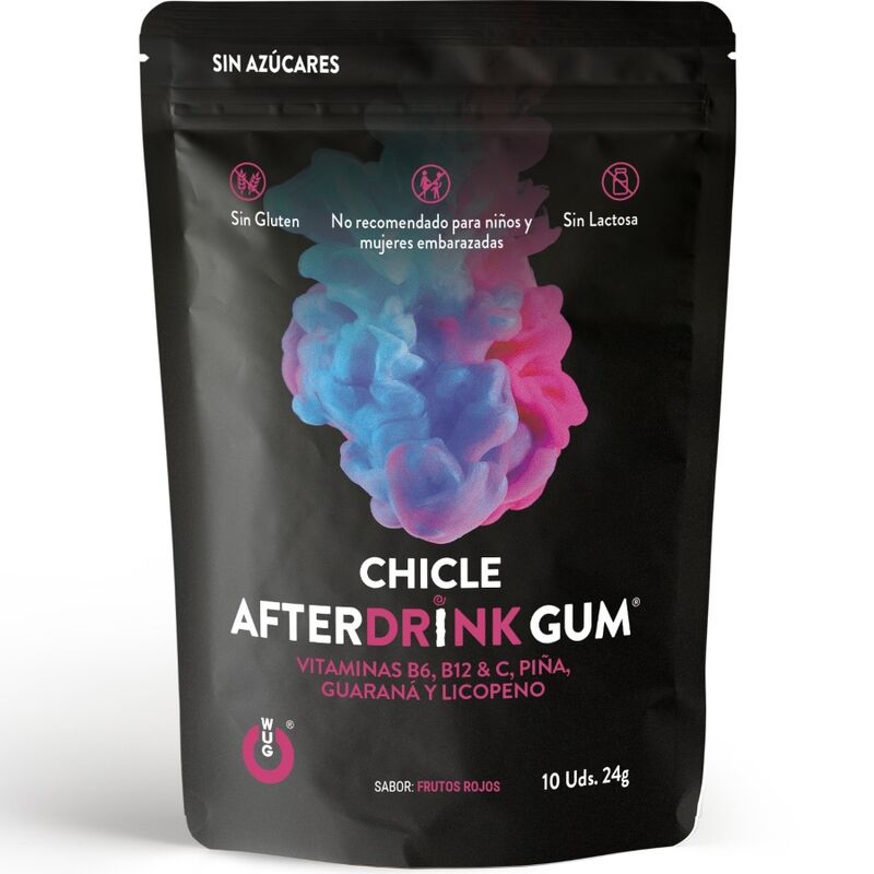 WUG GUM - AFTER DRINK HONGOVER 10 STK.