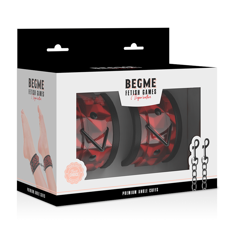 BEGME - RED EDITION PREMIUM ANKELMANCHETTER MED NEOPRENFOR
