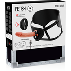 FETISH UNDERSODIG CYBER STRAP - SELE MED FJERNBETJENING DILDO WATCHME'S TEKNOLOGI