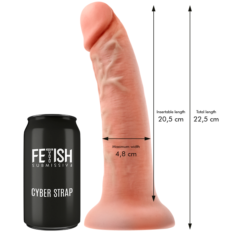 FETISH UNDERSODIG CYBER STRAP - SELE MED FJERNBETJENING DILDO WATCHME L TEKNOLOGI
