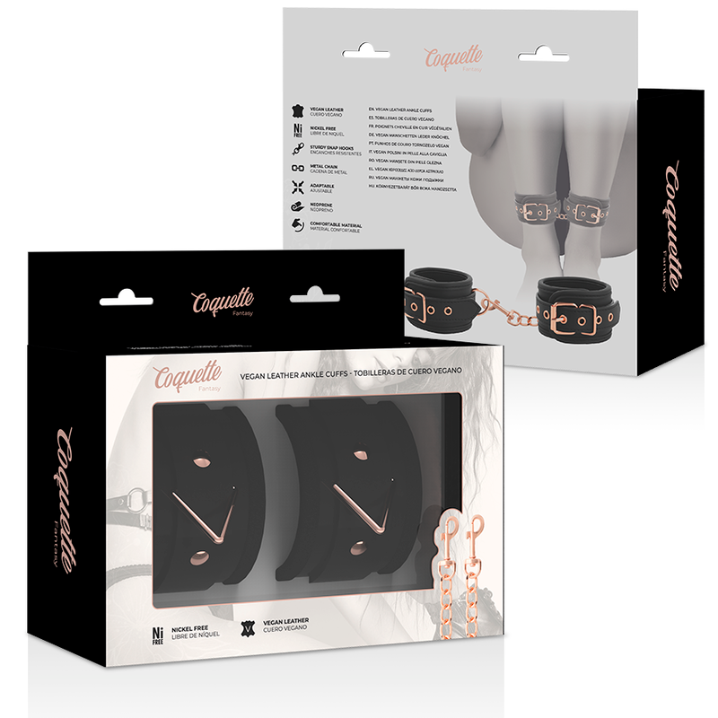 COQUETTE CHIC DESIRE - FANTASY ANKELMANCHETTER MED NEOPRENFOR
