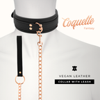 COQUETTE CHIC DESIRE - FANTASY VEGANSK LÆDERHALSVÆSKE MED NEOPRENFOR