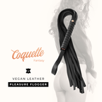 COQUETTE CHIC DESIRE - FANTASY VEGANSK LÆDERFLOGGER
