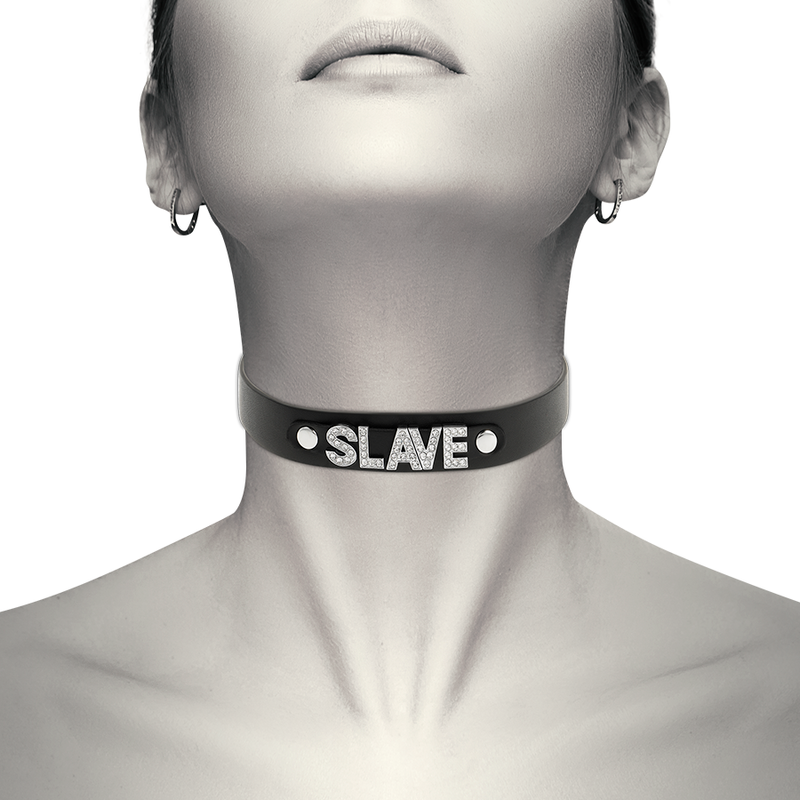 COQUETTE CHIC DESIRE - SLAVE VEGANSK LÆDERCHOKER