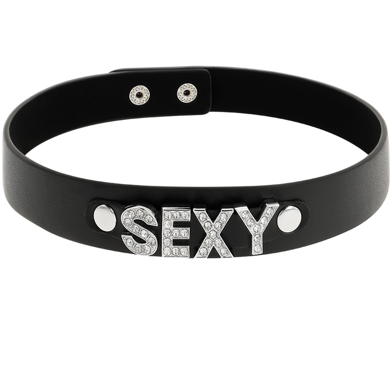 COQUETTE CHIC DESIRE - SEXY VEGANSK LÆDERCHOKER